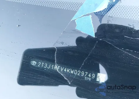 2019 Toyota Rav4 Adventure из США, поврежденный, VIN 2T3J1RFV4KW029749